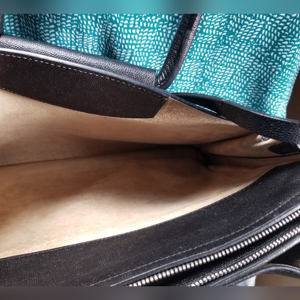 THE ROW Leather Classic Handle Tote - Picture 6 of 13